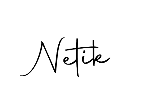 You can use this online signature creator to create a handwritten signature for the name Netik. This is the best online autograph maker. Netik signature style 10 images and pictures png