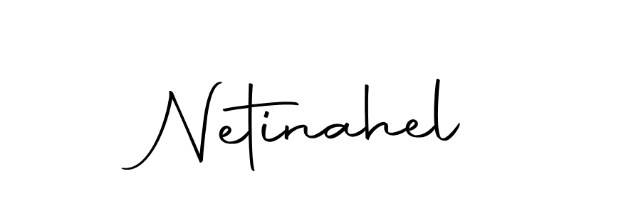 Netinahel stylish signature style. Best Handwritten Sign (Autography-DOLnW) for my name. Handwritten Signature Collection Ideas for my name Netinahel. Netinahel signature style 10 images and pictures png