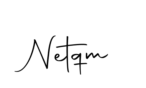 You should practise on your own different ways (Autography-DOLnW) to write your name (Netqm) in signature. don't let someone else do it for you. Netqm signature style 10 images and pictures png