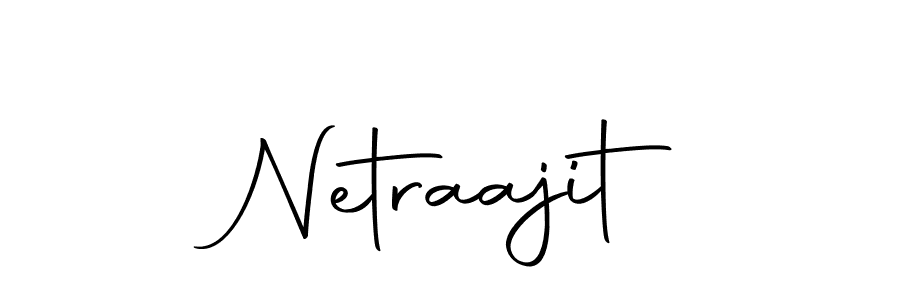 How to make Netraajit signature? Autography-DOLnW is a professional autograph style. Create handwritten signature for Netraajit name. Netraajit signature style 10 images and pictures png