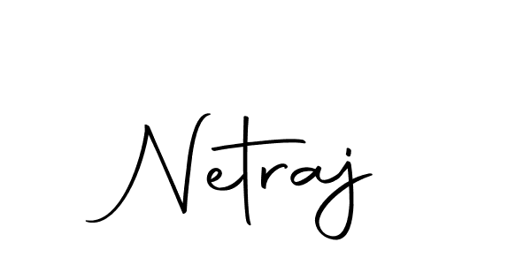 Make a beautiful signature design for name Netraj. With this signature (Autography-DOLnW) style, you can create a handwritten signature for free. Netraj signature style 10 images and pictures png