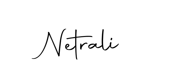 Also we have Netrali name is the best signature style. Create professional handwritten signature collection using Autography-DOLnW autograph style. Netrali signature style 10 images and pictures png