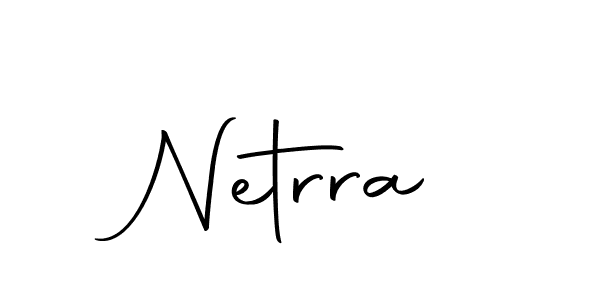 Similarly Autography-DOLnW is the best handwritten signature design. Signature creator online .You can use it as an online autograph creator for name Netrra. Netrra signature style 10 images and pictures png