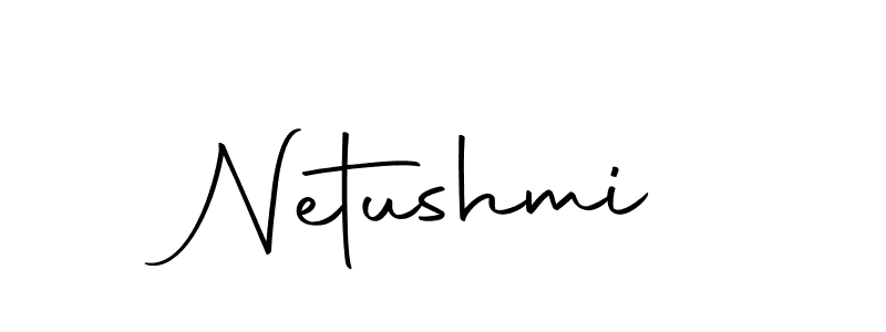 Create a beautiful signature design for name Netushmi. With this signature (Autography-DOLnW) fonts, you can make a handwritten signature for free. Netushmi signature style 10 images and pictures png