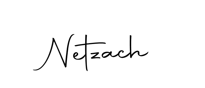 Use a signature maker to create a handwritten signature online. With this signature software, you can design (Autography-DOLnW) your own signature for name Netzach. Netzach signature style 10 images and pictures png