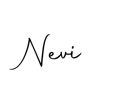 How to make Nevi name signature. Use Autography-DOLnW style for creating short signs online. This is the latest handwritten sign. Nevi signature style 10 images and pictures png