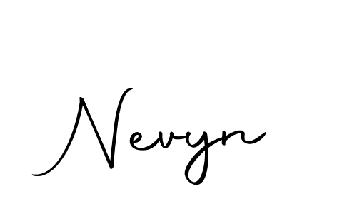 Design your own signature with our free online signature maker. With this signature software, you can create a handwritten (Autography-DOLnW) signature for name Nevyn. Nevyn signature style 10 images and pictures png