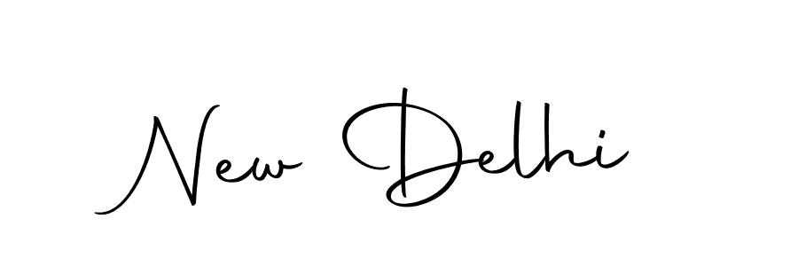 Create a beautiful signature design for name New Delhi. With this signature (Autography-DOLnW) fonts, you can make a handwritten signature for free. New Delhi signature style 10 images and pictures png