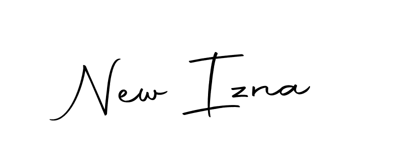 New Izna stylish signature style. Best Handwritten Sign (Autography-DOLnW) for my name. Handwritten Signature Collection Ideas for my name New Izna. New Izna signature style 10 images and pictures png