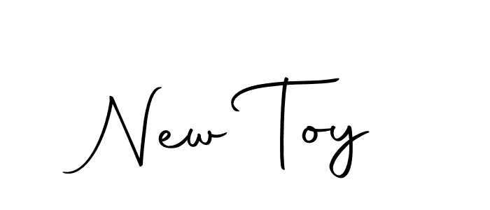 How to make New Toy name signature. Use Autography-DOLnW style for creating short signs online. This is the latest handwritten sign. New Toy signature style 10 images and pictures png