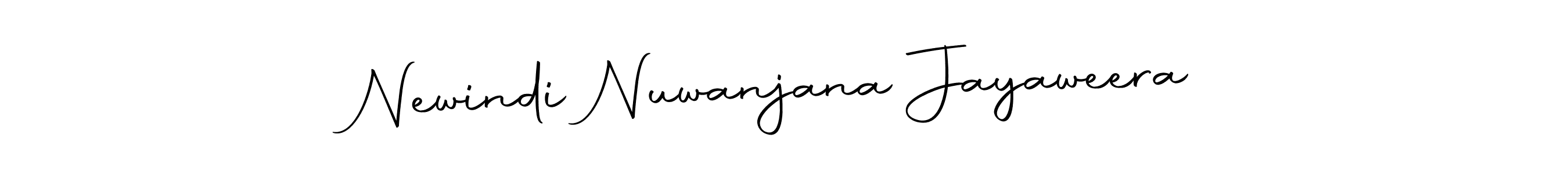 Make a beautiful signature design for name Newindi Nuwanjana Jayaweera. With this signature (Autography-DOLnW) style, you can create a handwritten signature for free. Newindi Nuwanjana Jayaweera signature style 10 images and pictures png