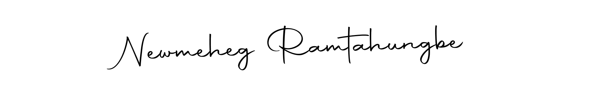 It looks lik you need a new signature style for name Newmeheg Ramtahungbe. Design unique handwritten (Autography-DOLnW) signature with our free signature maker in just a few clicks. Newmeheg Ramtahungbe signature style 10 images and pictures png
