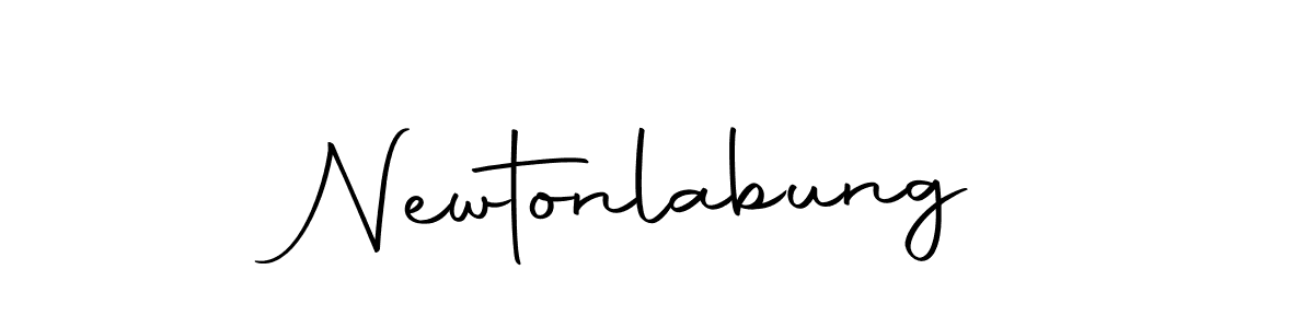 Newtonlabung stylish signature style. Best Handwritten Sign (Autography-DOLnW) for my name. Handwritten Signature Collection Ideas for my name Newtonlabung. Newtonlabung signature style 10 images and pictures png