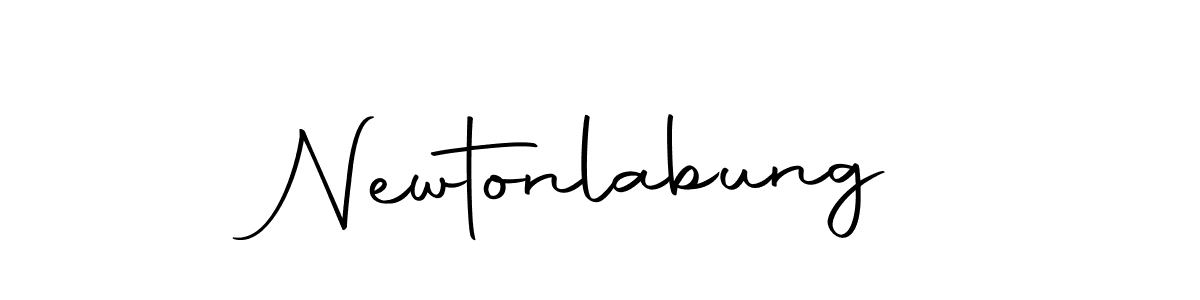 Newtonlabung stylish signature style. Best Handwritten Sign (Autography-DOLnW) for my name. Handwritten Signature Collection Ideas for my name Newtonlabung. Newtonlabung signature style 10 images and pictures png