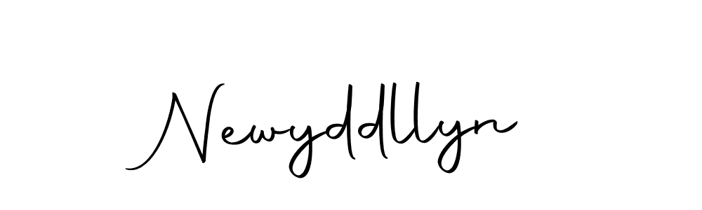 How to make Newyddllyn signature? Autography-DOLnW is a professional autograph style. Create handwritten signature for Newyddllyn name. Newyddllyn signature style 10 images and pictures png