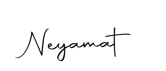 Create a beautiful signature design for name Neyamat. With this signature (Autography-DOLnW) fonts, you can make a handwritten signature for free. Neyamat signature style 10 images and pictures png