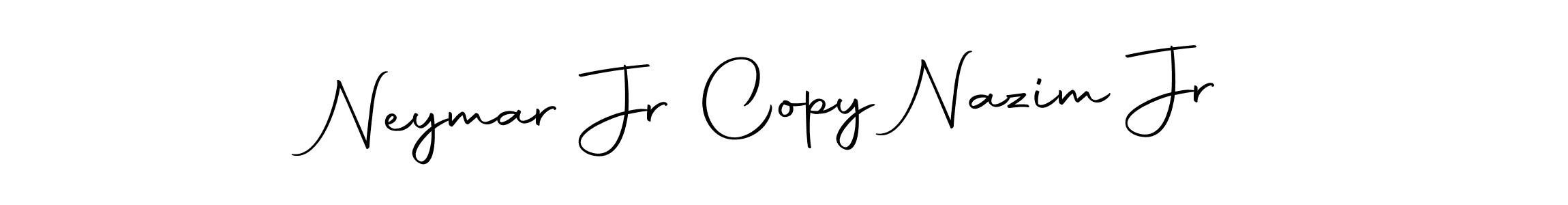 Also we have Neymar Jr Copy Nazim Jr name is the best signature style. Create professional handwritten signature collection using Autography-DOLnW autograph style. Neymar Jr Copy Nazim Jr signature style 10 images and pictures png