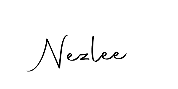 This is the best signature style for the Nezlee name. Also you like these signature font (Autography-DOLnW). Mix name signature. Nezlee signature style 10 images and pictures png