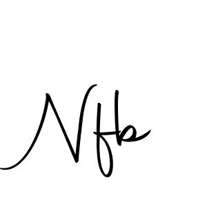 Nfb stylish signature style. Best Handwritten Sign (Autography-DOLnW) for my name. Handwritten Signature Collection Ideas for my name Nfb. Nfb signature style 10 images and pictures png