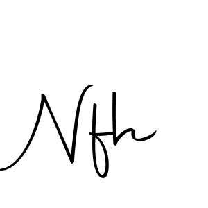 Nfh stylish signature style. Best Handwritten Sign (Autography-DOLnW) for my name. Handwritten Signature Collection Ideas for my name Nfh. Nfh signature style 10 images and pictures png