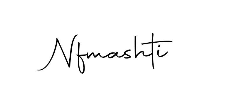 Design your own signature with our free online signature maker. With this signature software, you can create a handwritten (Autography-DOLnW) signature for name Nfmashti. Nfmashti signature style 10 images and pictures png