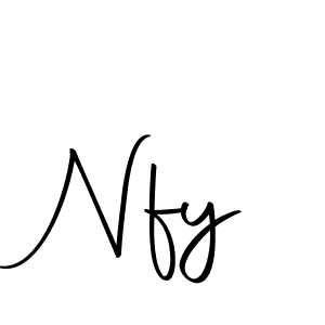 Autography-DOLnW is a professional signature style that is perfect for those who want to add a touch of class to their signature. It is also a great choice for those who want to make their signature more unique. Get Nfy name to fancy signature for free. Nfy signature style 10 images and pictures png