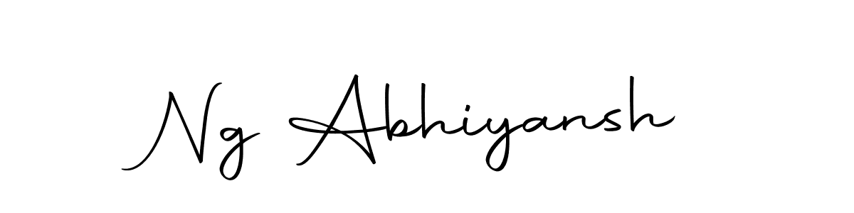 Similarly Autography-DOLnW is the best handwritten signature design. Signature creator online .You can use it as an online autograph creator for name Ng Abhiyansh. Ng Abhiyansh signature style 10 images and pictures png