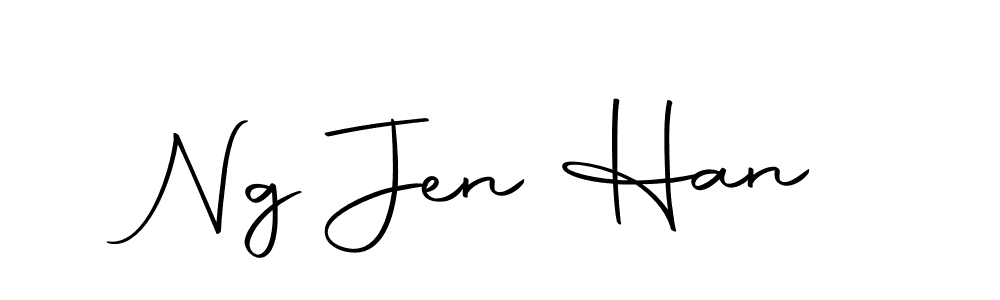 Make a short Ng Jen Han signature style. Manage your documents anywhere anytime using Autography-DOLnW. Create and add eSignatures, submit forms, share and send files easily. Ng Jen Han signature style 10 images and pictures png