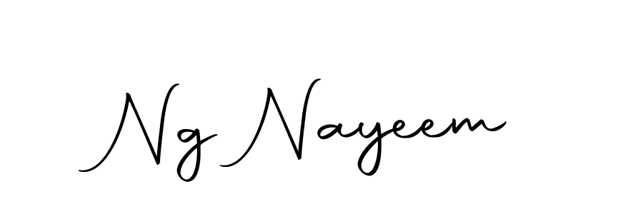 How to make Ng Nayeem signature? Autography-DOLnW is a professional autograph style. Create handwritten signature for Ng Nayeem name. Ng Nayeem signature style 10 images and pictures png