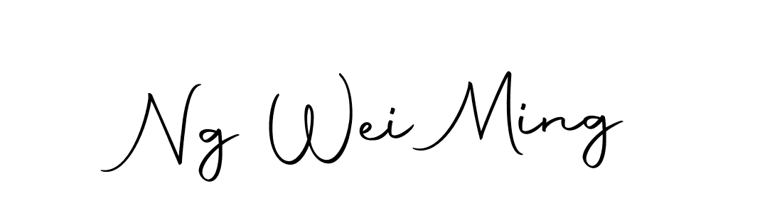 Make a beautiful signature design for name Ng Wei Ming. With this signature (Autography-DOLnW) style, you can create a handwritten signature for free. Ng Wei Ming signature style 10 images and pictures png