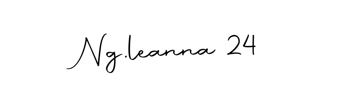 Create a beautiful signature design for name Ng.leanna 24. With this signature (Autography-DOLnW) fonts, you can make a handwritten signature for free. Ng.leanna 24 signature style 10 images and pictures png