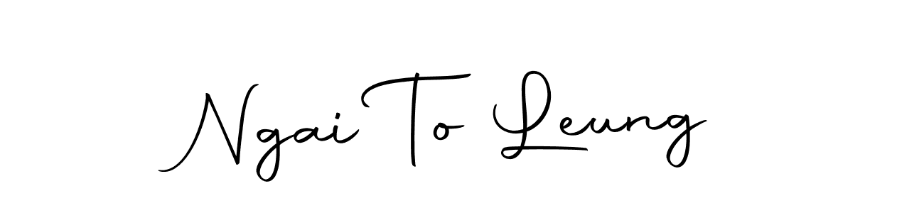 Similarly Autography-DOLnW is the best handwritten signature design. Signature creator online .You can use it as an online autograph creator for name Ngai To Leung. Ngai To Leung signature style 10 images and pictures png