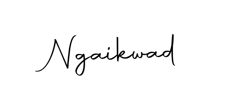 How to make Ngaikwad signature? Autography-DOLnW is a professional autograph style. Create handwritten signature for Ngaikwad name. Ngaikwad signature style 10 images and pictures png