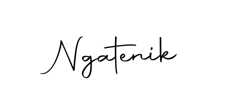 Best and Professional Signature Style for Ngatenik. Autography-DOLnW Best Signature Style Collection. Ngatenik signature style 10 images and pictures png