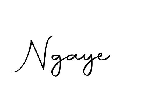 The best way (Autography-DOLnW) to make a short signature is to pick only two or three words in your name. The name Ngaye include a total of six letters. For converting this name. Ngaye signature style 10 images and pictures png