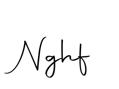 The best way (Autography-DOLnW) to make a short signature is to pick only two or three words in your name. The name Nghf include a total of six letters. For converting this name. Nghf signature style 10 images and pictures png