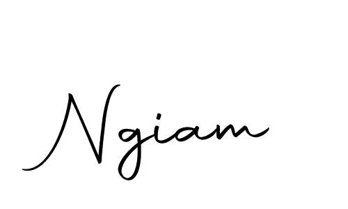 How to make Ngiam signature? Autography-DOLnW is a professional autograph style. Create handwritten signature for Ngiam name. Ngiam signature style 10 images and pictures png