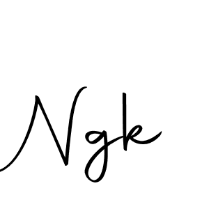 Ngk stylish signature style. Best Handwritten Sign (Autography-DOLnW) for my name. Handwritten Signature Collection Ideas for my name Ngk. Ngk signature style 10 images and pictures png