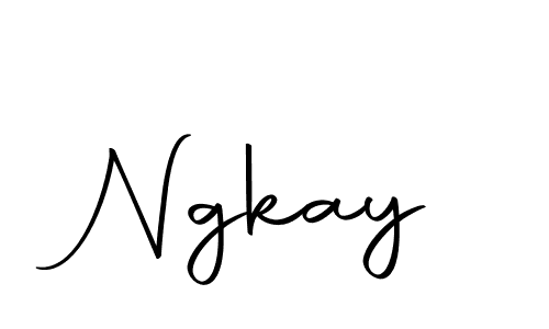 Also we have Ngkay name is the best signature style. Create professional handwritten signature collection using Autography-DOLnW autograph style. Ngkay signature style 10 images and pictures png