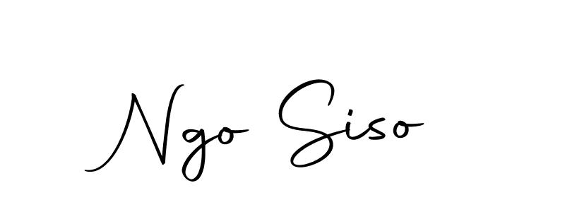 if you are searching for the best signature style for your name Ngo Siso. so please give up your signature search. here we have designed multiple signature styles  using Autography-DOLnW. Ngo Siso signature style 10 images and pictures png