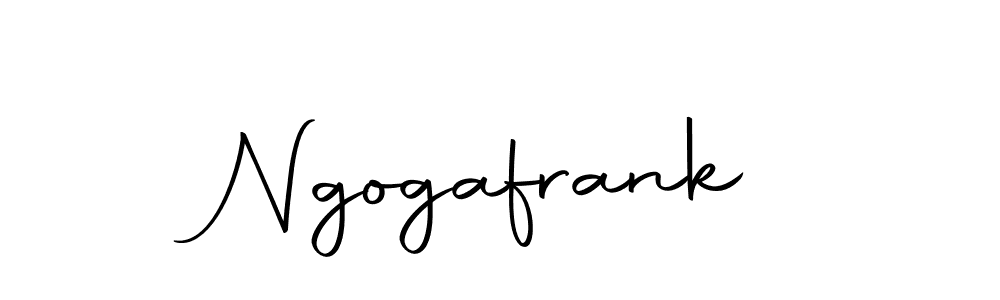 You should practise on your own different ways (Autography-DOLnW) to write your name (Ngogafrank) in signature. don't let someone else do it for you. Ngogafrank signature style 10 images and pictures png