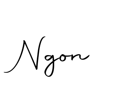 Use a signature maker to create a handwritten signature online. With this signature software, you can design (Autography-DOLnW) your own signature for name Ngon. Ngon signature style 10 images and pictures png