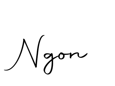 Create a beautiful signature design for name Ngon. With this signature (Autography-DOLnW) fonts, you can make a handwritten signature for free. Ngon signature style 10 images and pictures png