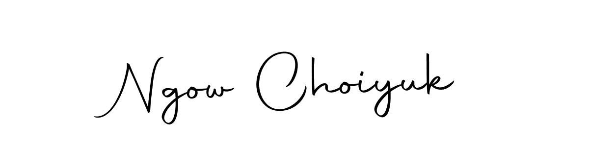 Also You can easily find your signature by using the search form. We will create Ngow Choiyuk name handwritten signature images for you free of cost using Autography-DOLnW sign style. Ngow Choiyuk signature style 10 images and pictures png