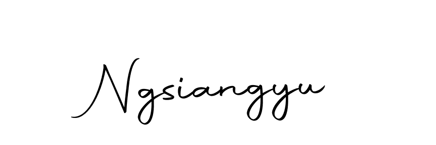 Once you've used our free online signature maker to create your best signature Autography-DOLnW style, it's time to enjoy all of the benefits that Ngsiangyu name signing documents. Ngsiangyu signature style 10 images and pictures png