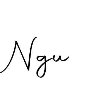 How to make Ngu name signature. Use Autography-DOLnW style for creating short signs online. This is the latest handwritten sign. Ngu signature style 10 images and pictures png