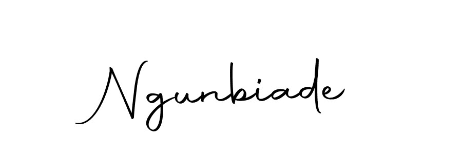 Also we have Ngunbiade name is the best signature style. Create professional handwritten signature collection using Autography-DOLnW autograph style. Ngunbiade signature style 10 images and pictures png