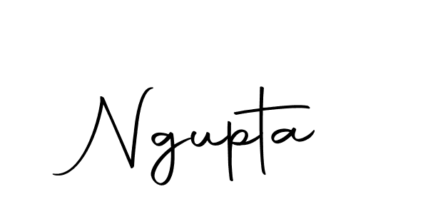 You should practise on your own different ways (Autography-DOLnW) to write your name (Ngupta) in signature. don't let someone else do it for you. Ngupta signature style 10 images and pictures png