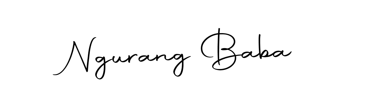 Make a beautiful signature design for name Ngurang Baba. With this signature (Autography-DOLnW) style, you can create a handwritten signature for free. Ngurang Baba signature style 10 images and pictures png