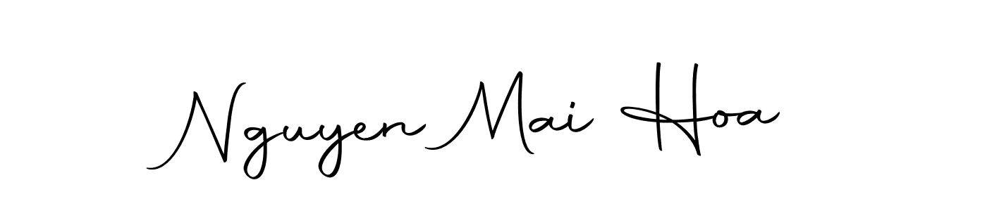 Use a signature maker to create a handwritten signature online. With this signature software, you can design (Autography-DOLnW) your own signature for name Nguyen Mai Hoa. Nguyen Mai Hoa signature style 10 images and pictures png